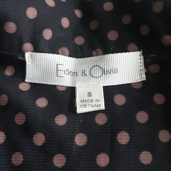 Sheer polka dot top - Picture 4 of 5